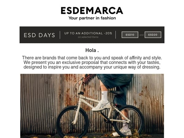 , your favorite brands, brought together in an exclusive selection