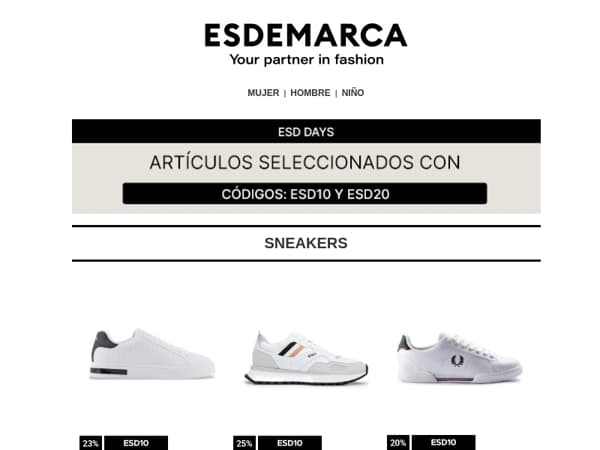 Cada paso cuenta: calzado en ESD Days