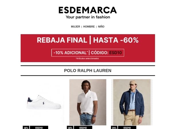 Los favoritos de la semana en Rebaja Final 💥