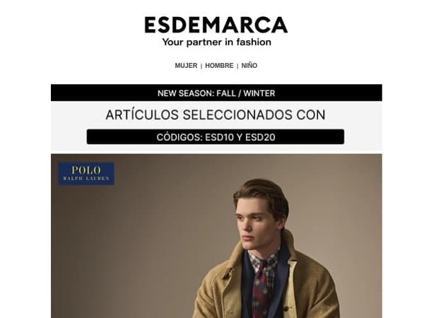 Polo Ralph Lauren, Hackett London y Superdry: moda que inspira