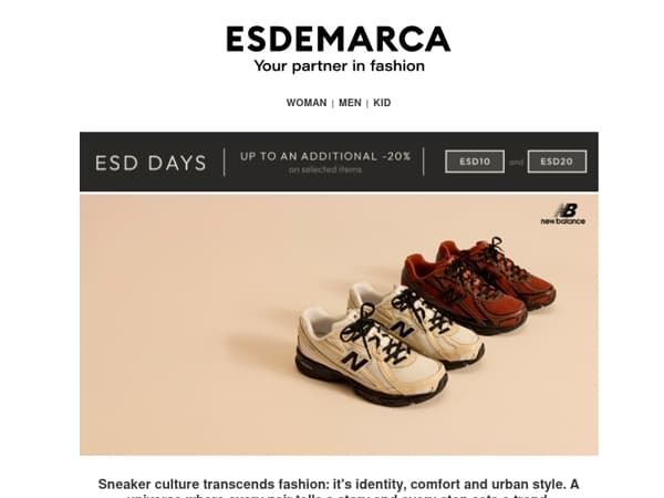 Must-have footwear selection