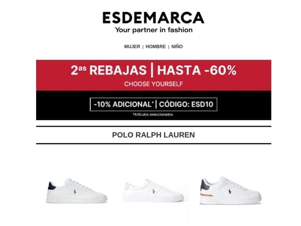 Renueva tus zapatillas con hasta -60% 👟