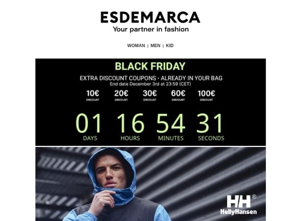 Helly Hansen, Barbour, Superdry and Levi's: your Black Friday essentials