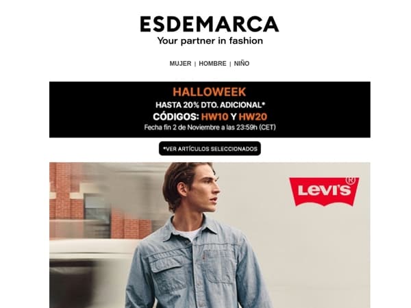 �ltimas horas Halloweek, tus favoritos con hasta -20% adicional