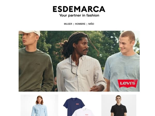 Levi's, Tommy Hilfiger y Hackett London: define tu día con estilo ✨