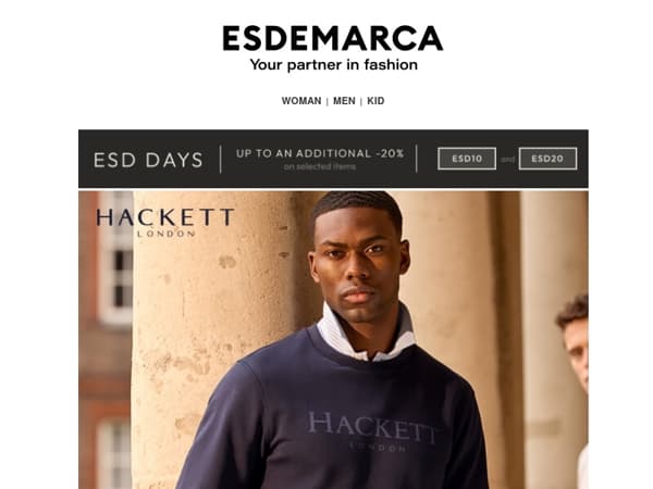 Two seasonal icons: Hackett London and BOSS