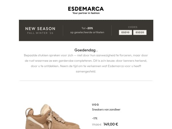 Een stuk dat de aandacht trekt