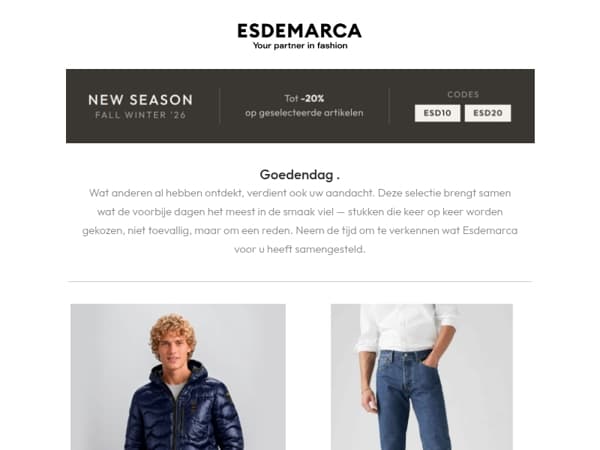 De meest gekozen stukken van dit moment