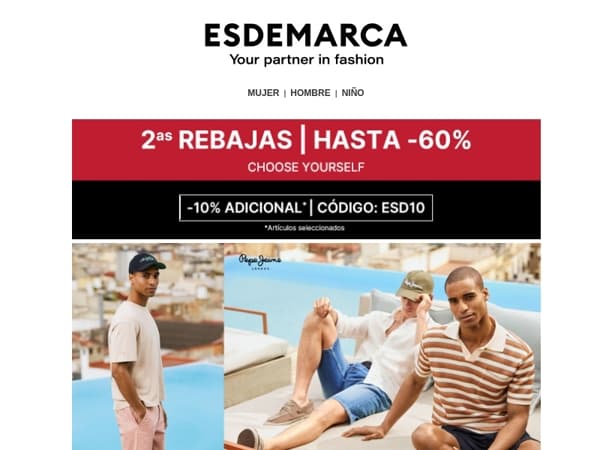 2as Rebajas con dos esenciales: Pepe Jeans y Tommy Hilfiger ⭐