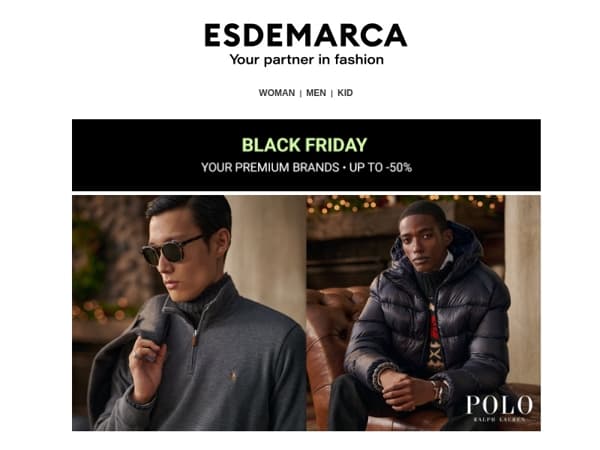 Black Friday with: Polo Ralph Lauren, Blundstone, Timberland, and more – up to 50% off