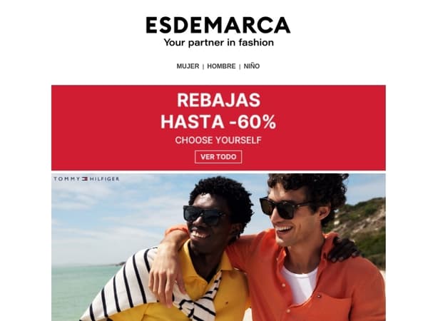 Rebajas 👉 Hasta -60% en Tommy Hilfiger, Levi’s y HOFF