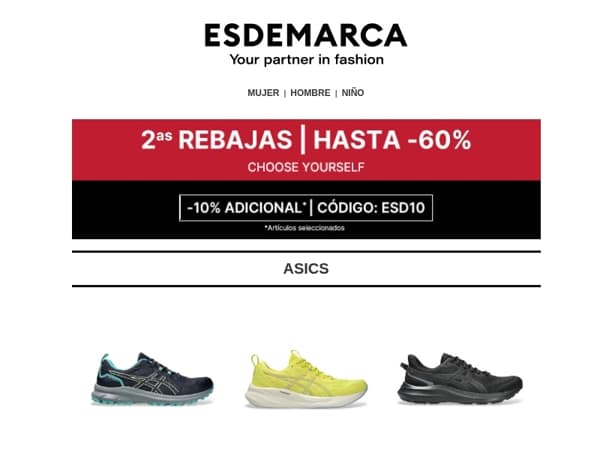 Tus mejores marcas ahora con hasta -60% 💎