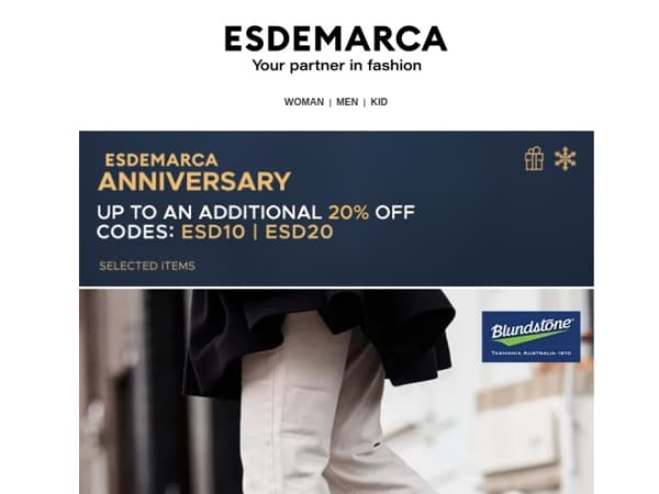 Footwear selection with up to an extra -20%