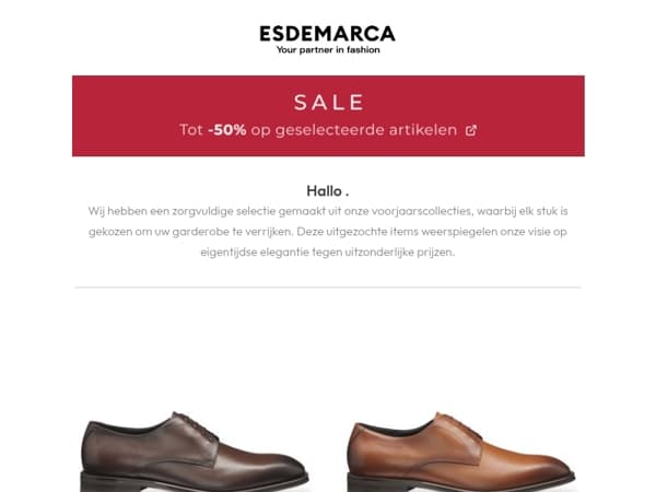 Uw voorjaarsselectie: nieuwe stukken in de sale