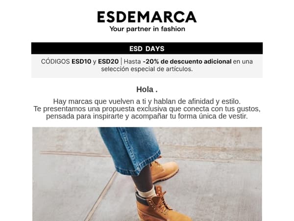 , tus marcas favoritas, reunidas en una selección exclusiva