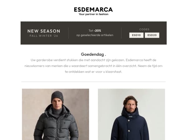 Nieuwe stukken die om uw aandacht vragen