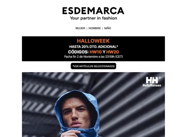 Selección Chaquetas en Halloweek con hasta -20% adicional