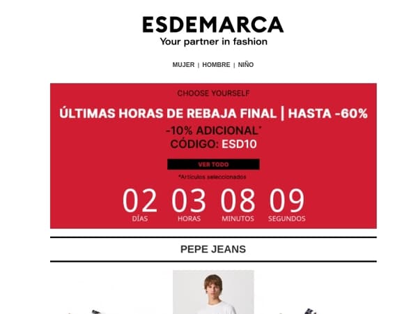 �ltimas horas para llevarte los bestsellers de Rebaja Final