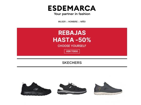 Rebajas en Skechers, Saucony y más. Lo difícil será elegir solo uno 🔥