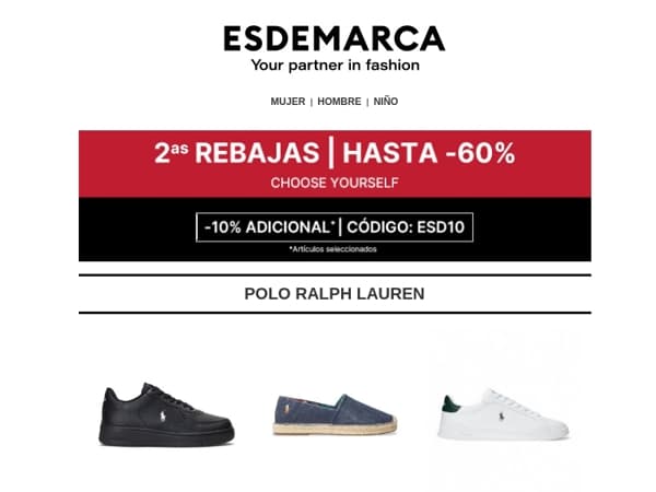 Encuentra el par perfecto: hasta -60% en calzado 👞