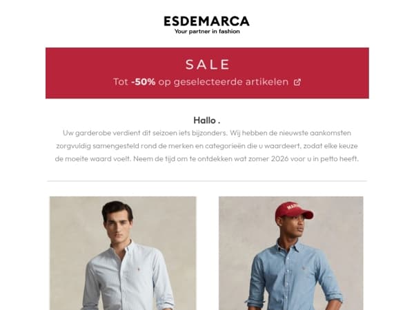 Nieuwe aankomsten voor uw zomercollectie