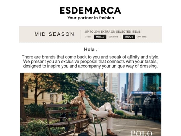 , your favorite brands, brought together in an exclusive selection