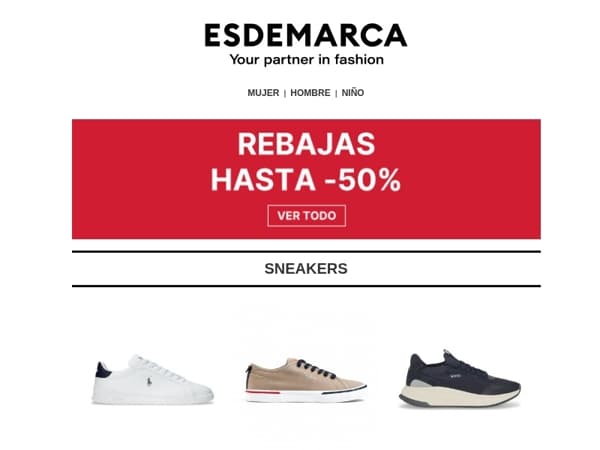Rebajas en calzado: comodidad, tendencia y mucho más 👟