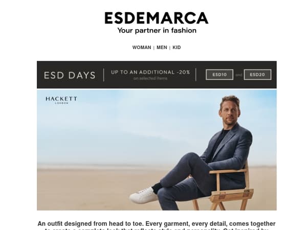 Hackett London, BOSS & Premiata are waiting for you