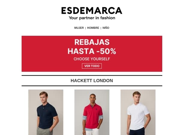 Hasta -50% estas Rebajas en tu nuevo Polo ⭐