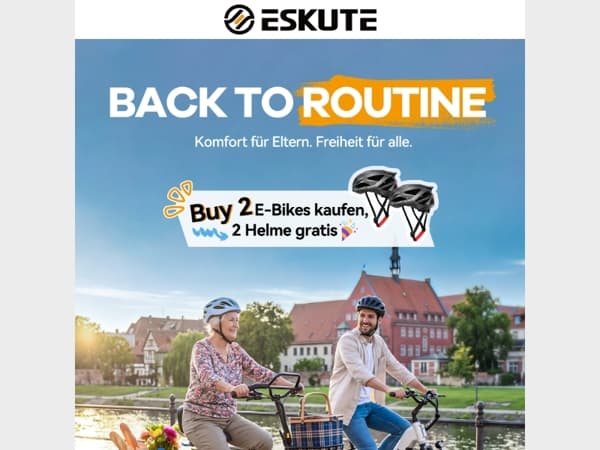Zurück in den Alltag 🚴