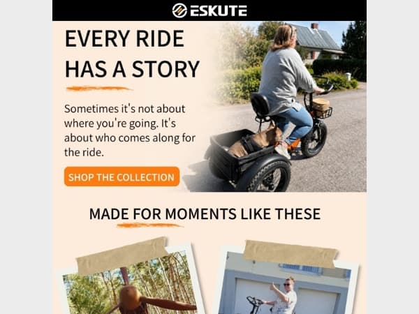 Every Ride Has a Story.