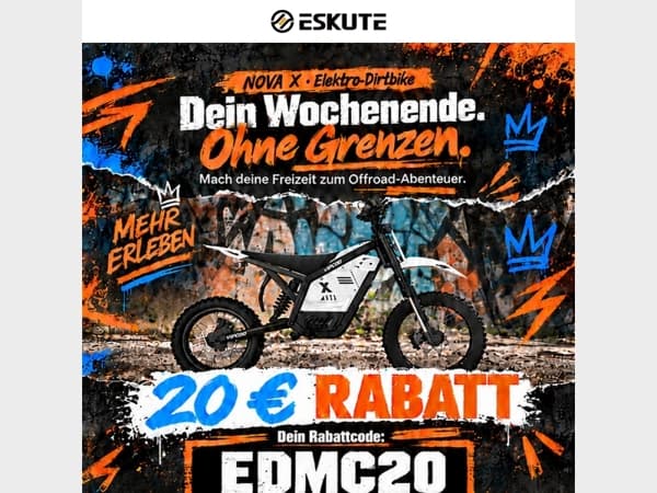Dein NOVA X wartet – jetzt 20 € sparen ⚡