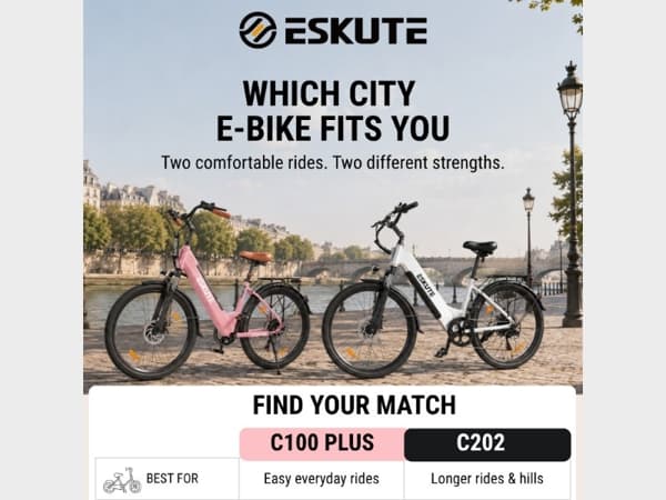 C100 Plus or C202? Find Your Perfect Ride