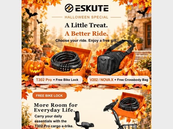 🎃 👻 Your New Ride Comes with a Free Treat