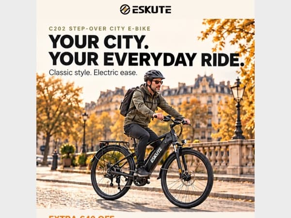 🚴‍♂️ Your Everyday Ride, Now €40 Less