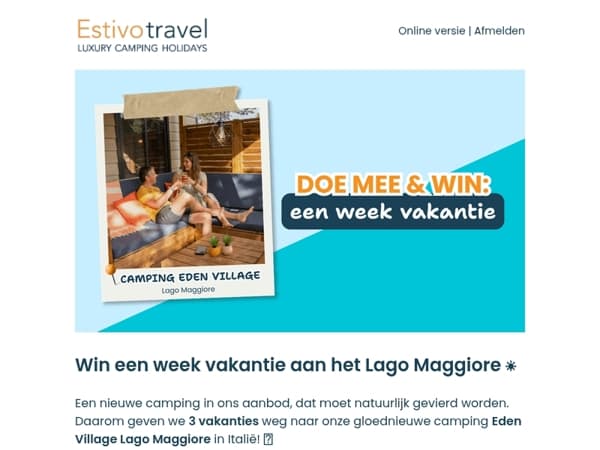 Win een week vakantie aan het Lago Maggiore ☀️