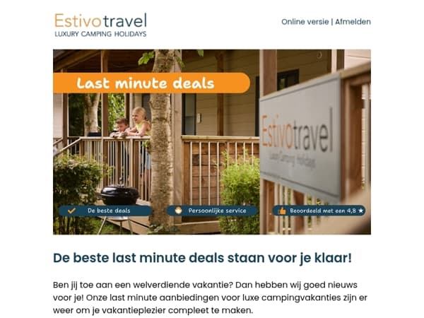 De beste last minute deals