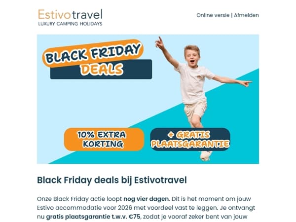 Nog 4 dagen Black Friday deals 🖤