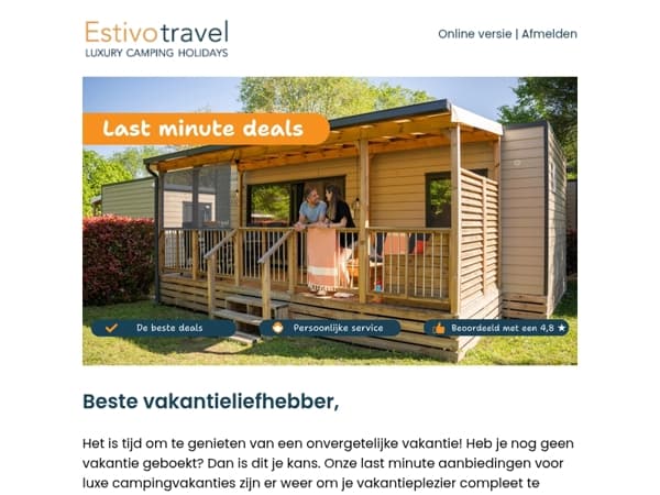 Dit is je kans! Beste last minute deals