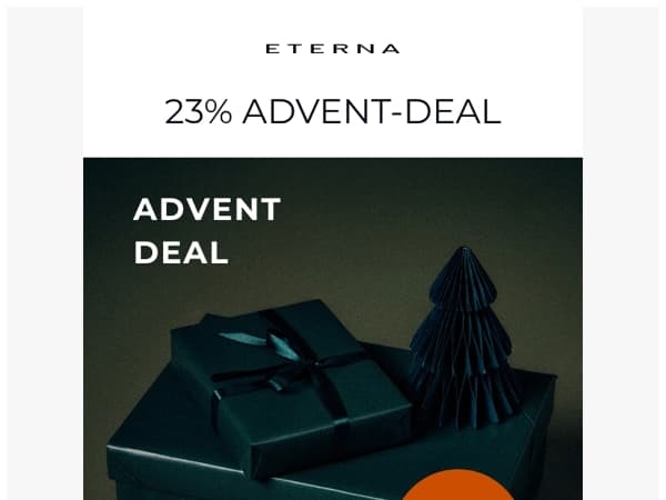 3e advent: 23% korting op alles! 🎄