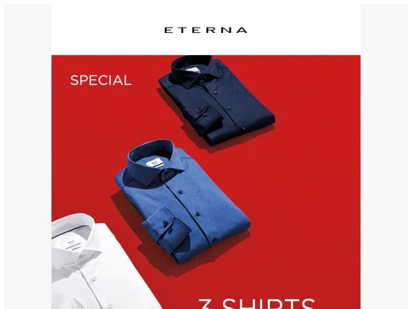 Overhemden-deal + 20€ korting – bijna voorbij!
