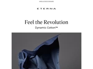 De toekomst van overhemden - Dynamic Cotton™ is hier!