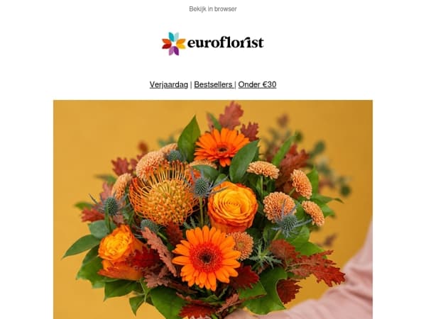 Halloweenbloemen met een gratis extraatje 🎃