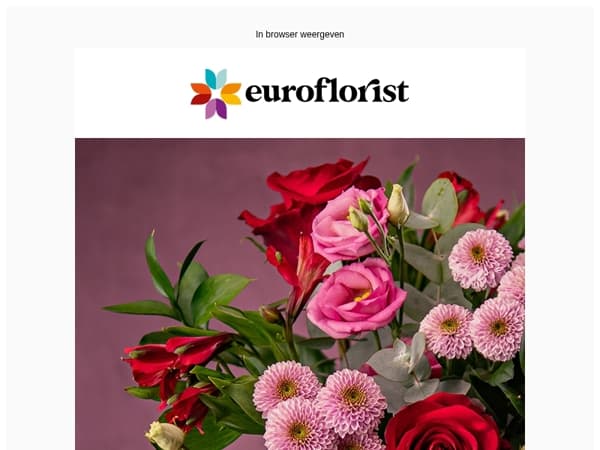 Welkom bij Euroflorist, Flower Friend! 👋