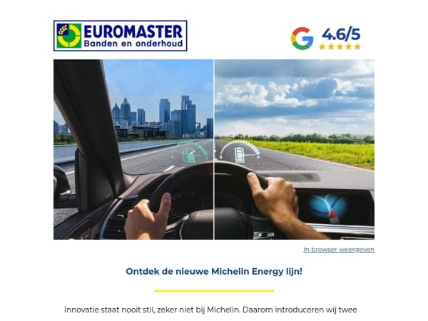 Ontdek de Nieuwe Michelin Energy lijn!