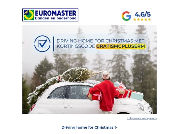 Driving home for Christmas ✨