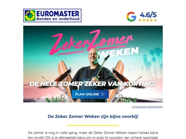 Laatste kans: De Zeker Zomer Weken zijn bijna voorbij! ⏱️🚗