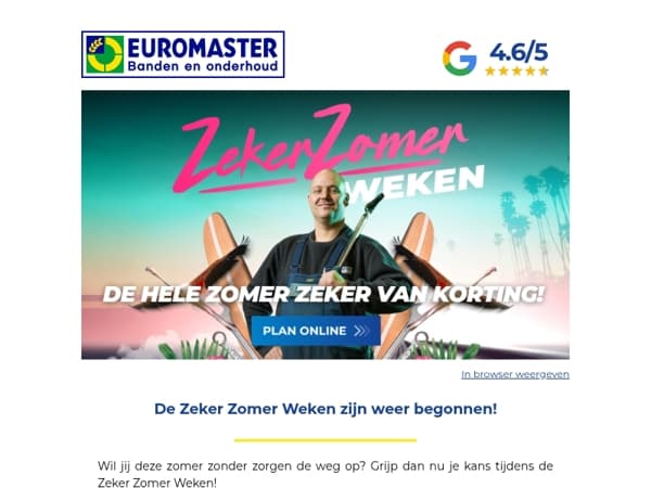 De Zeker Zomer Weken zijn weer begonnen! ☀️