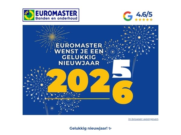 Gelukkig nieuwjaar! ✨