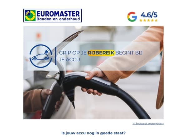 Is je accu nog in topconditie? 🔋